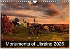 Monuments of Ukraine 2026 Wall Calendar