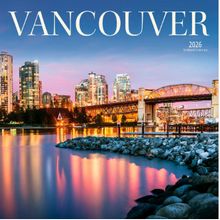 Vancouver 2026 Wall Calendar