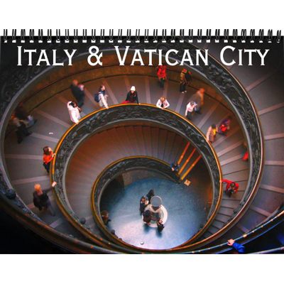 Italy and Vatican City Wall Calendar