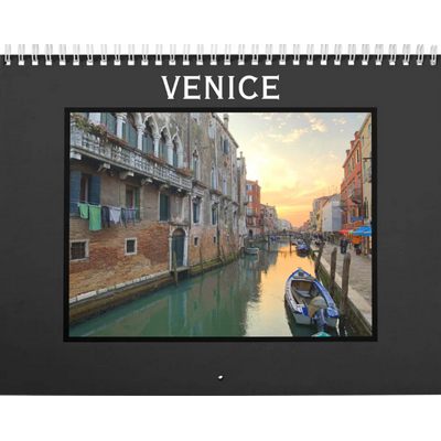 Venice Wall Calendar