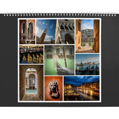 Venice Wall Calendar