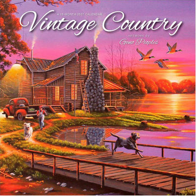 Vintage Country 2027 Wall Calendar