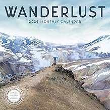 Wanderlust 2026 Wall Calendar