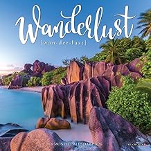 Wanderlust 2026 Wall Calendar