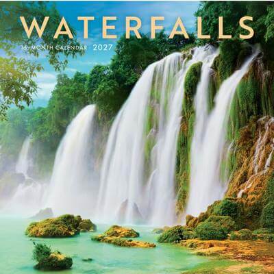 Waterfalls 2027 Mini Wall Calendar