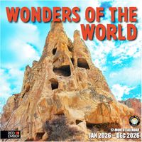 Wonders of the World 2026 Wall Calendar