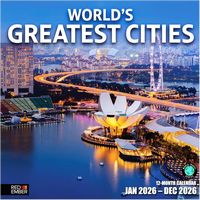 World's Greatest Cities 2026 Wall Calendar