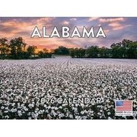 Alabama 2026 Wall Calendar