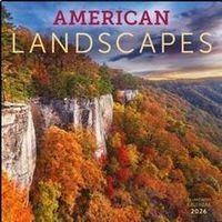 American Landscapes 2026 Wall Calendar