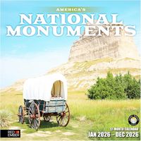 America's National Monuments 2026 Wall Calendar