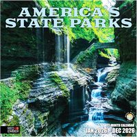 America's State Parks 2026 Wall Calendar