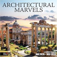 Architectural Marvels 2026 Wall Calendar