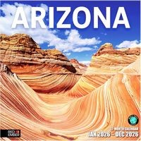 Arizona 2026 Wall Calendar