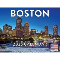 Boston 2026 Wall Calendar