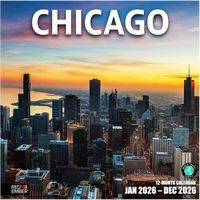 Chicago 2026 Wall Calendar