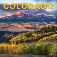 Colorado Travel and Events 2026 Wall Calendar