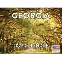 Georgia 2026 Wall Calendar