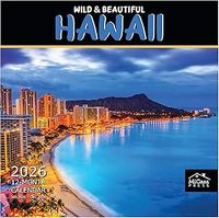 Hawaii 2026 Wall Calendar