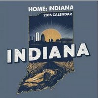 Indiana 2026 Wall Calendar