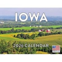 Iowa 2026 Wall Calendar