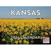 Kansas 2026 Wall Calendar