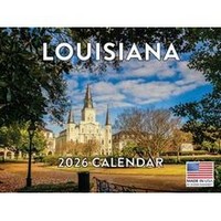 Louisiana 2026 Wall Calendar