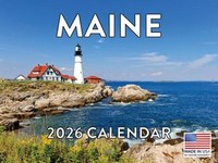 Maine 2026 Wall Calendar