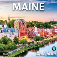 Maine 2026 Wall Calendar