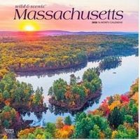 Massachusetts 2026 Wall Calendar
