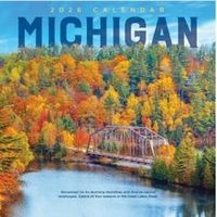 Michigan 2026 Wall Calendar
