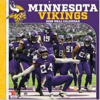 Minnesota Vikings 2026 Wall Calendar