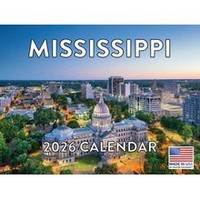 Mississippi 2026 Wall Calendar