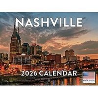 Nashville 2026 Wall Calendar