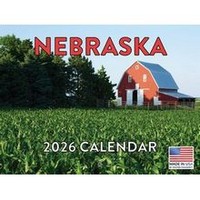 Nebraska 2026 Wall Calendar
