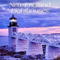 New England Lighthouses 2026 Wall Calendar