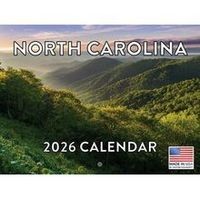 North Carolina 2026 Wall Calendar