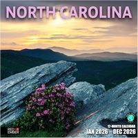 North Carolina 2026 Wall Calendar