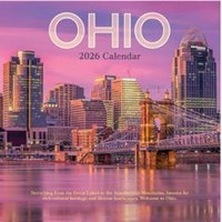 Ohio 2026 Wall Calendar