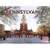 Pennsylvania 2026 Wall Calendar