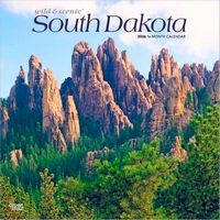 South Dakota 2026 Wall Calendar