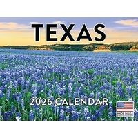 Texas 2026 Wall Calendar