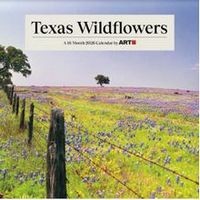 Texas Wildflowers 2026 Wall Calendar