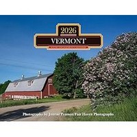 Vermont 2026 Wall Calendar