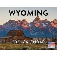Wyoming 2026 Wall Calendar